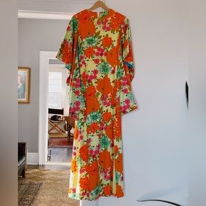 Vintage Dress with Kimono Sleeves